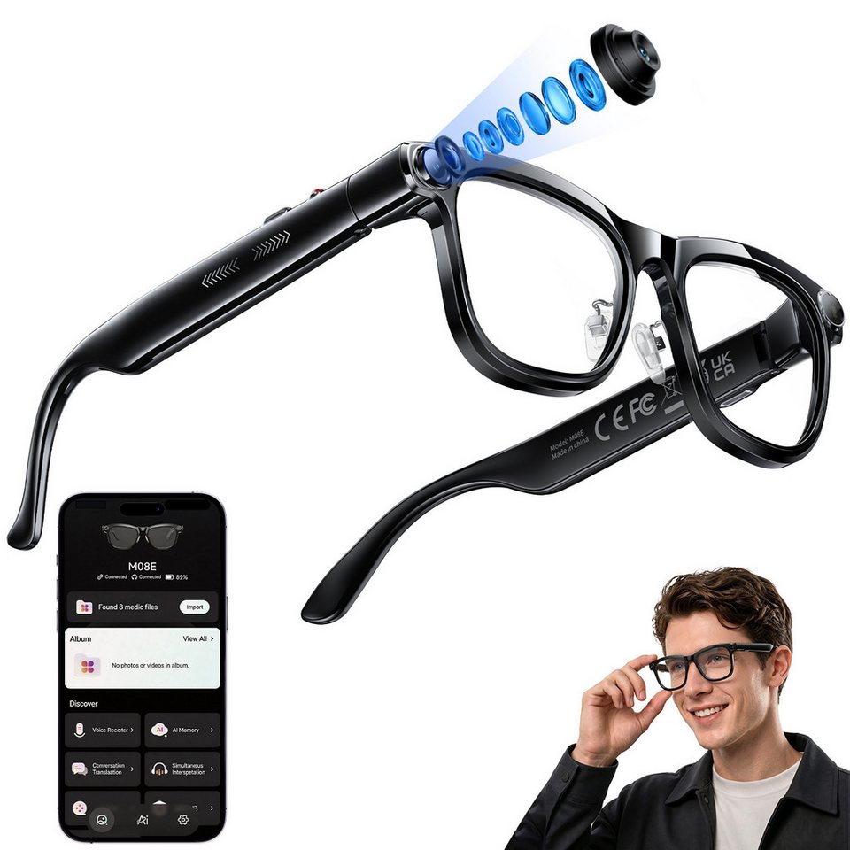 Photography And Lighting - Lunettes Intelligentes IA avec Traduction en