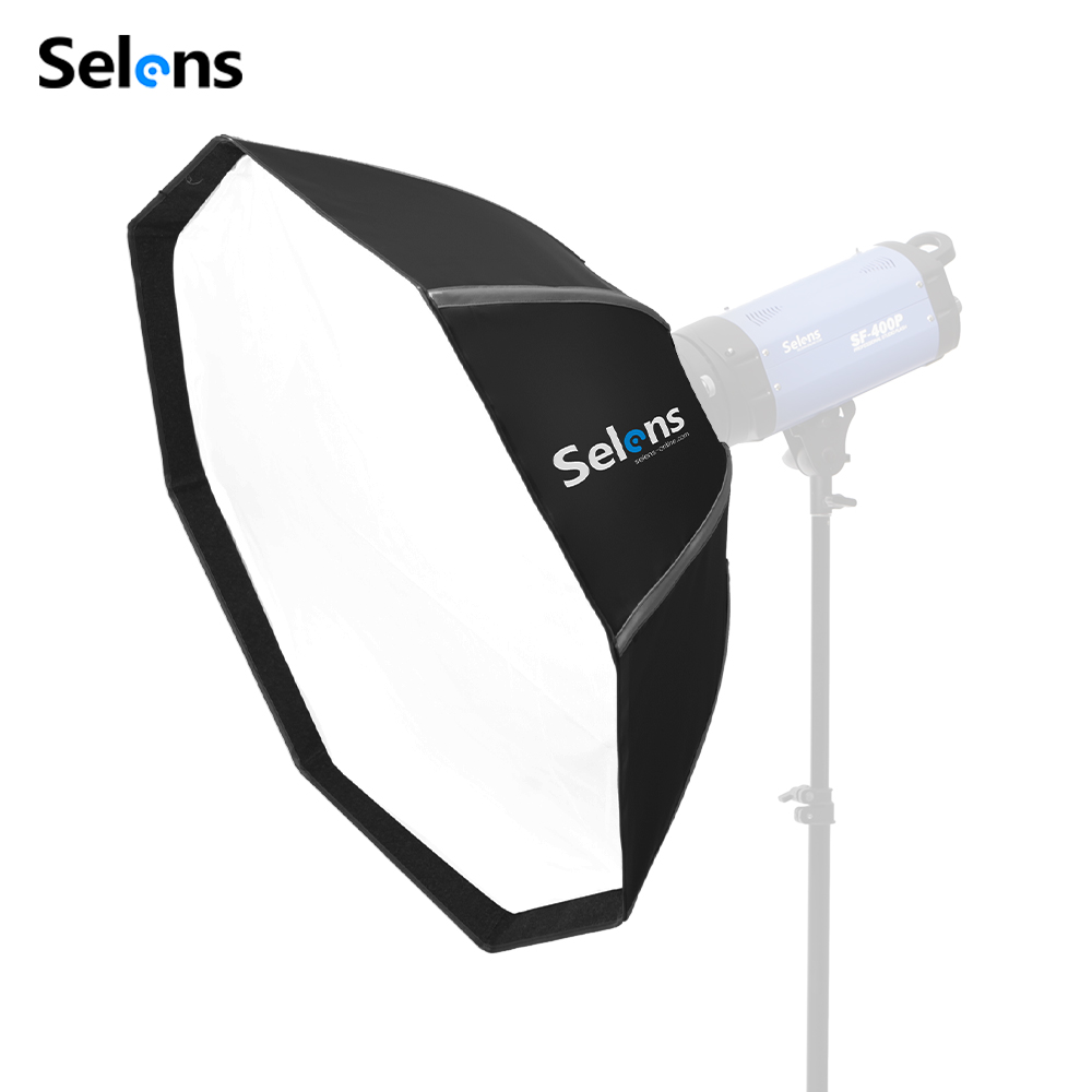 Photography Umbrella Lighting Setup - Boîte à lumière parapluie Selens 82/105cm
