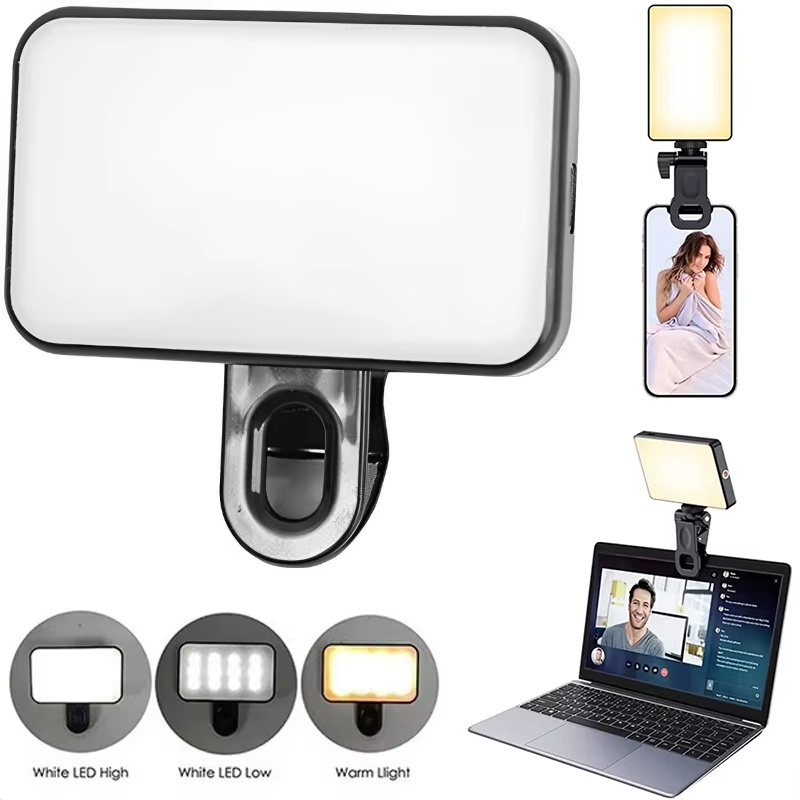 Photography Lighting Color - Mini lampe de selfie à LED,