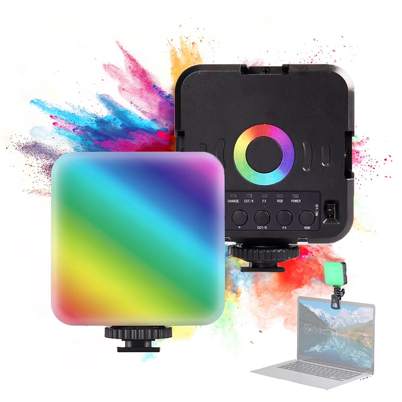 Photography Lighting Color - Lampe de remplissage LED portable RGB