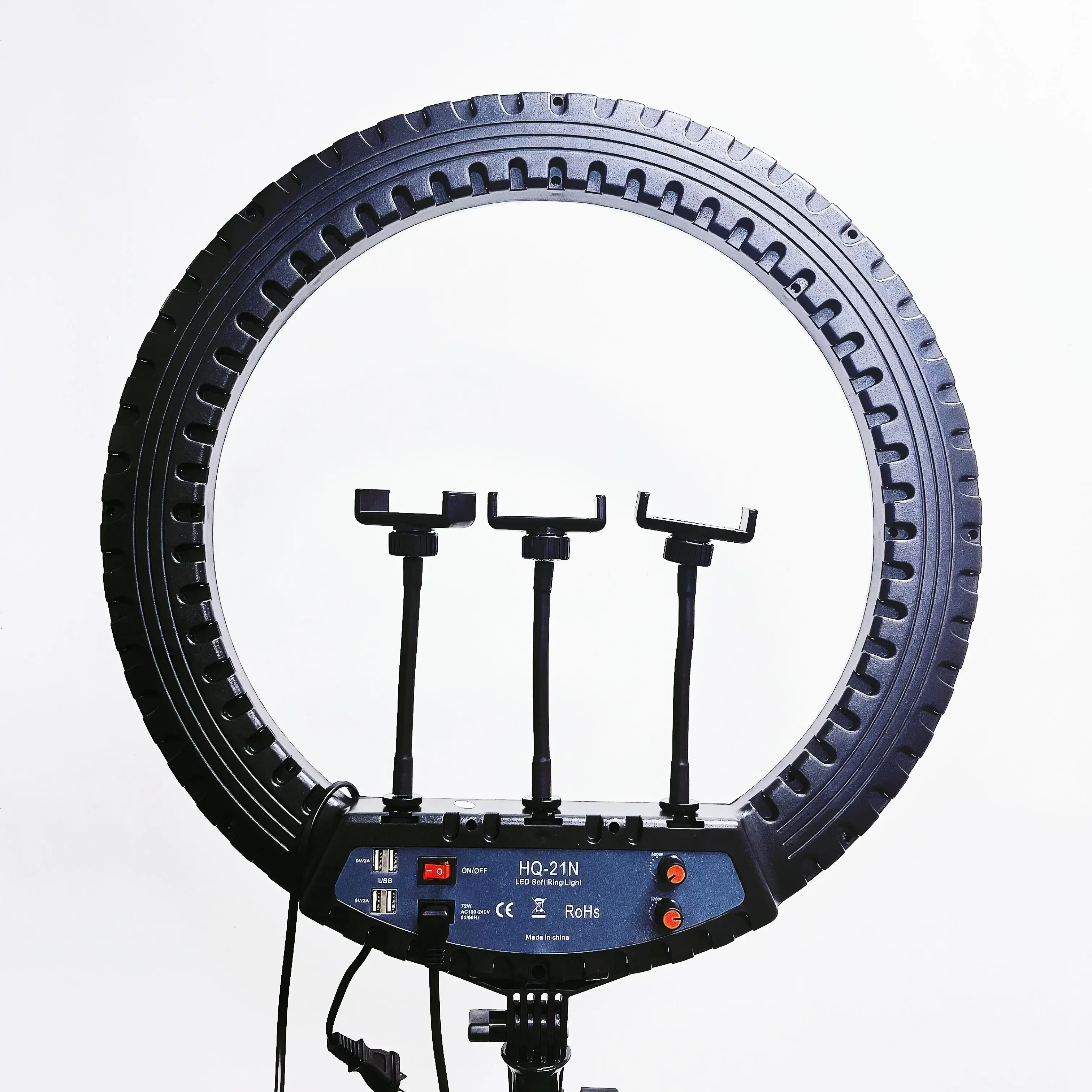 Photography And Lighting - Kit d'éclairage LED annulaire HQ-21n 21