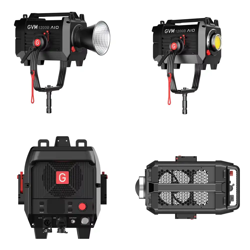Photography And Lighting - Projecteur vidéo LED COB bicolore GVM