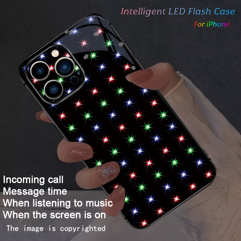 Photography Lighting Case - Coque de téléphone avec lumière LED
