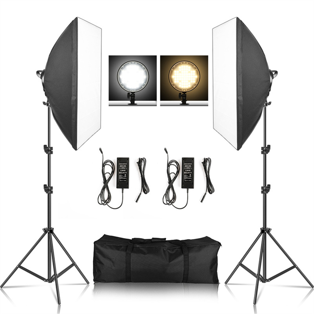 Photography Lighting And Background - Softbox Light Kit de photographie, 2m