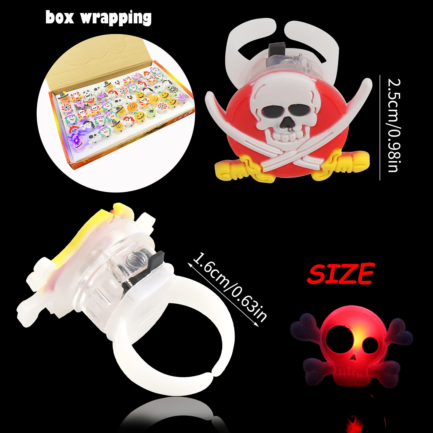 Anneaux lumineux d'Halloween p - Led Ring Light 18 avis et prix