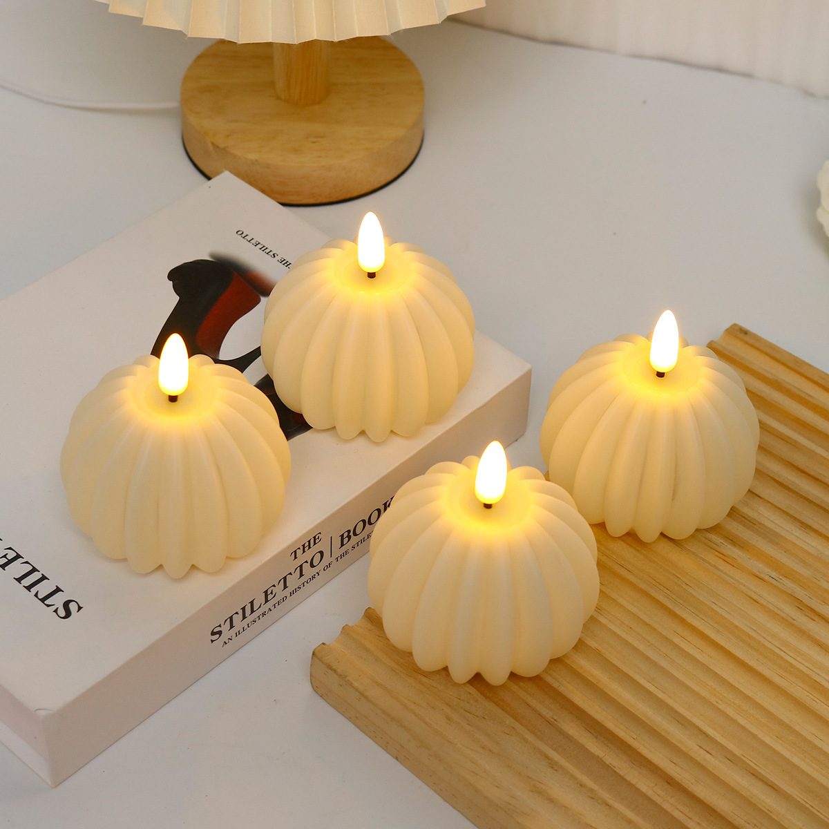 Bougie LED en forme de cube po - Photography And Lighting avis et prix