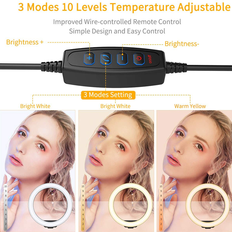 Anneau lumineux LED pour selfi - Photography Lighting Product avis et prix