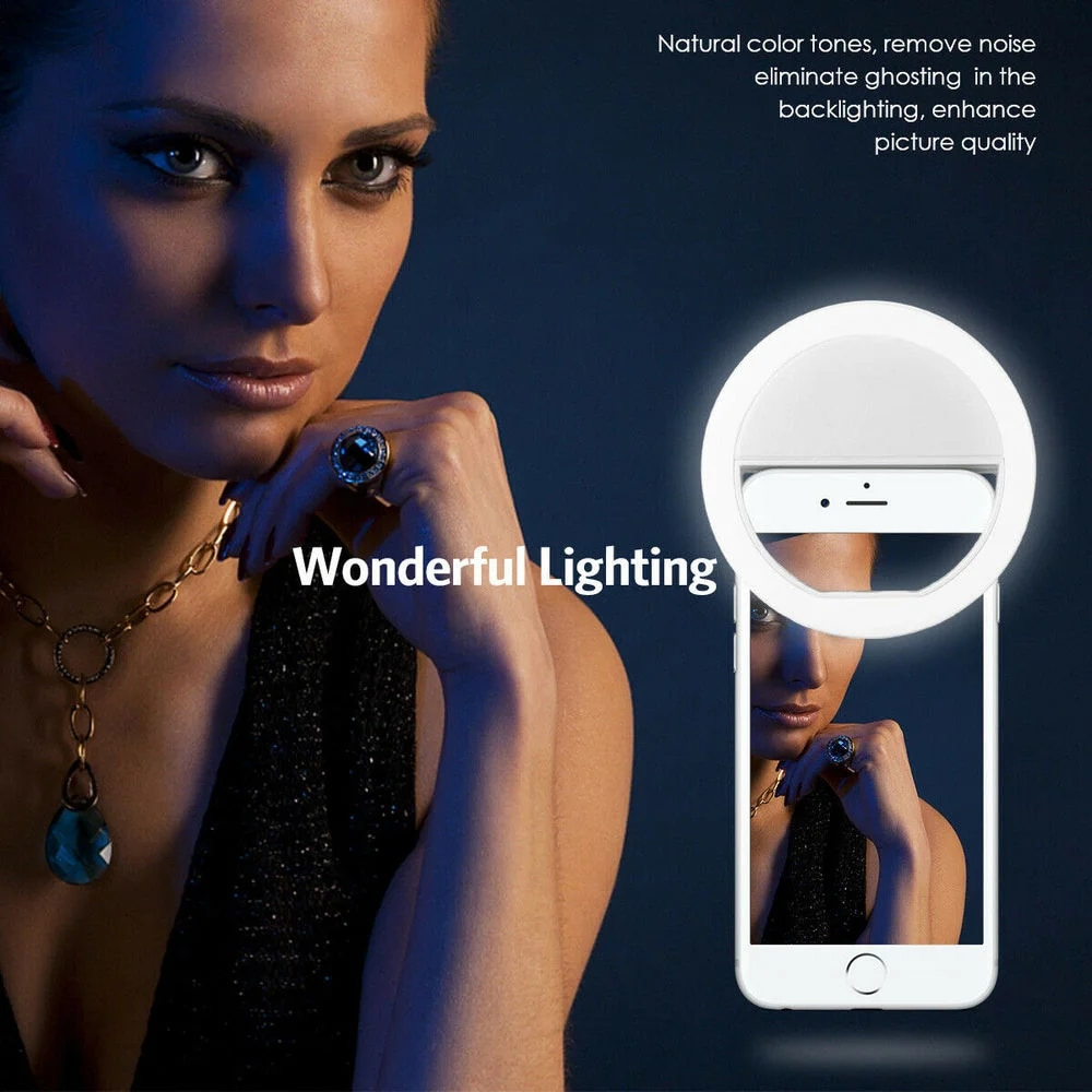 Lampe LED pour selfie, lumière - Photography And Lighting avis et prix