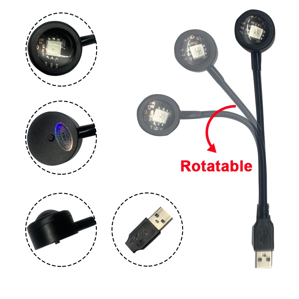 Lampe USB à dégradé de couleur - Photography Lighting And Background avis et prix