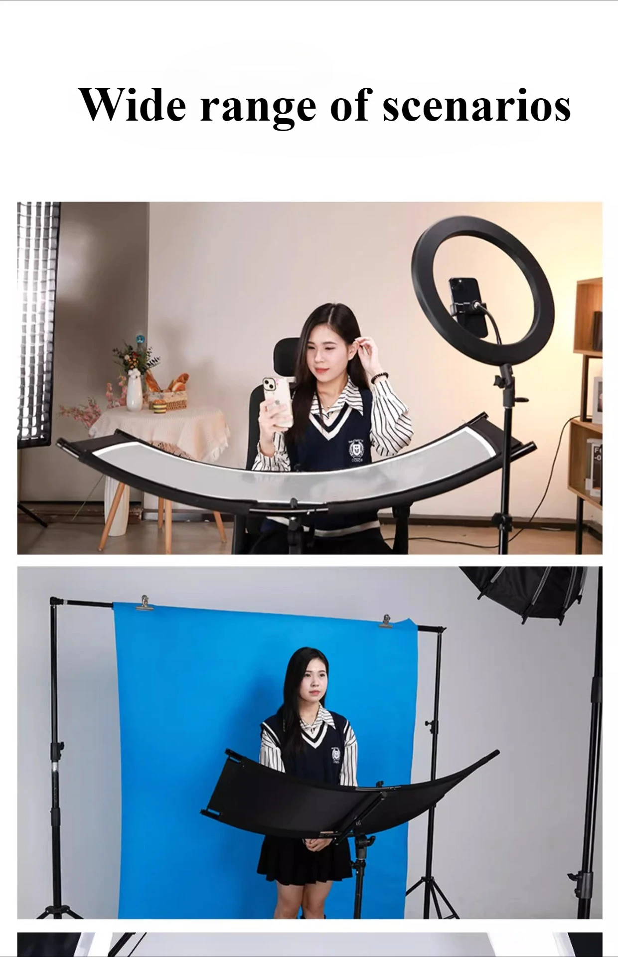 Réflecteur de Type U en tissu  - Photography Lighting Types avis et prix
