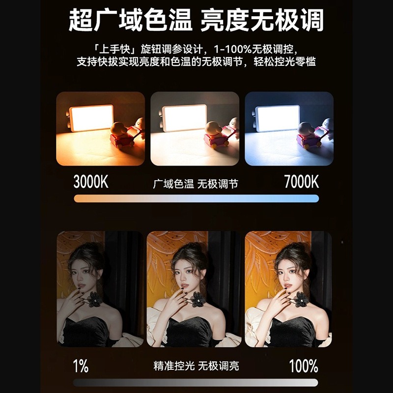 Lampe de poche portable 40W RV - Photography Lighting Color avis et prix