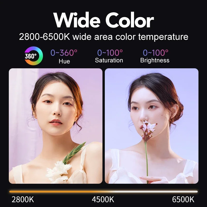 Lumière vidéo RGB Portable LED - Photography Lighting And Background avis et prix