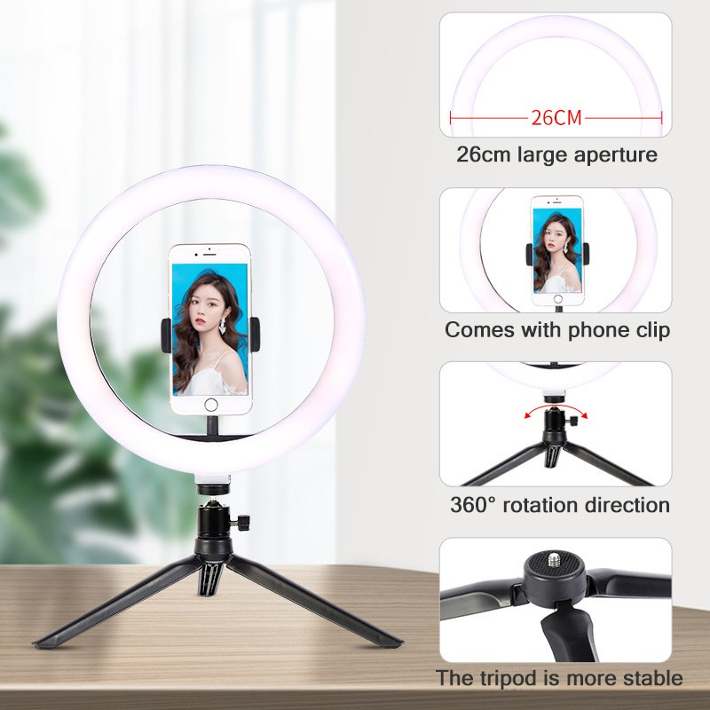 Anneau lumineux Led pour Selfi - Photography Lighting Kit avis et prix