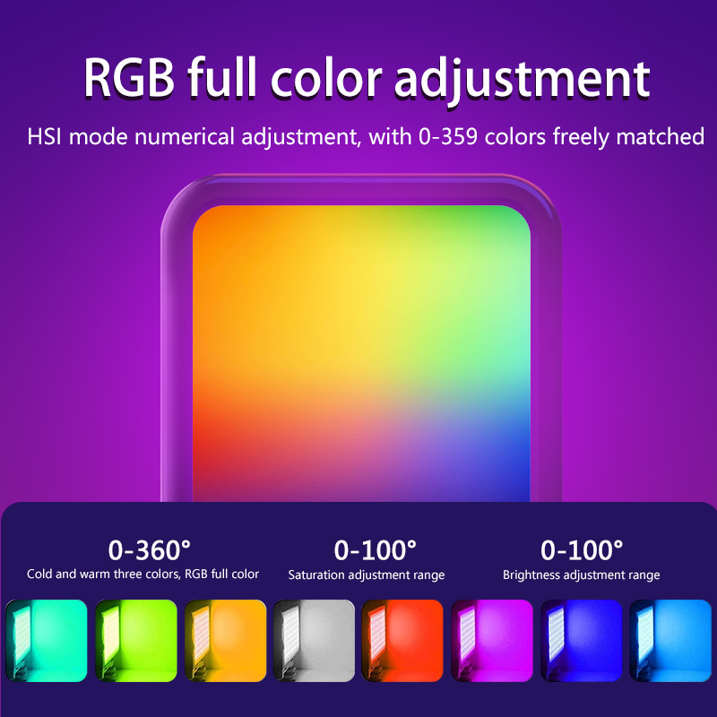 Lampe de remplissage LED porta - Photography Lighting Color avis et prix