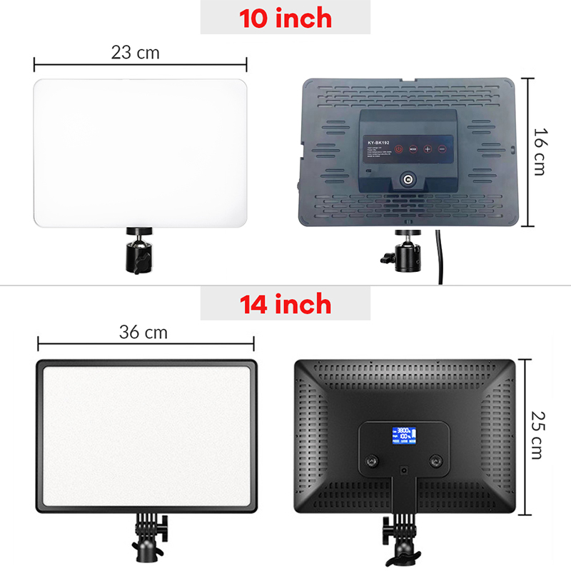 Panneau lumineux LED 14 pouces - Photography Lighting And Background avis et prix