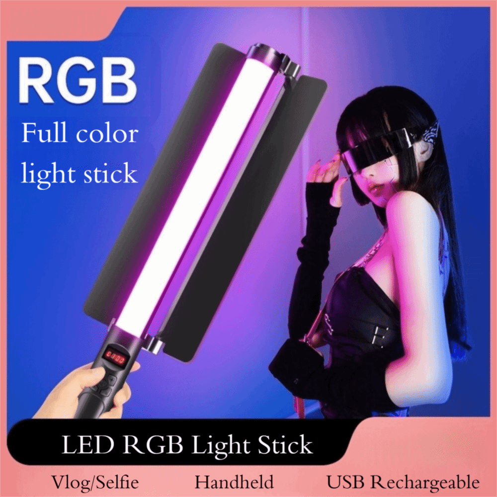 Bâton lumineux LED RGB coloré, - Photography Lighting Color avis et prix