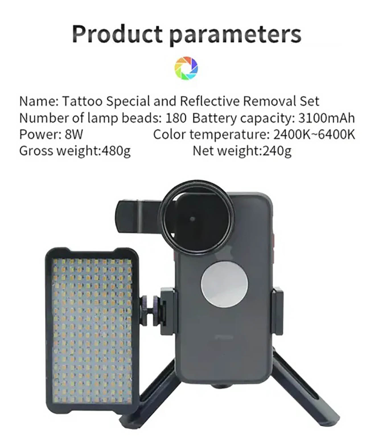 Lampe d'appoint polarisée Aude - Photography Lighting Kit avis et prix