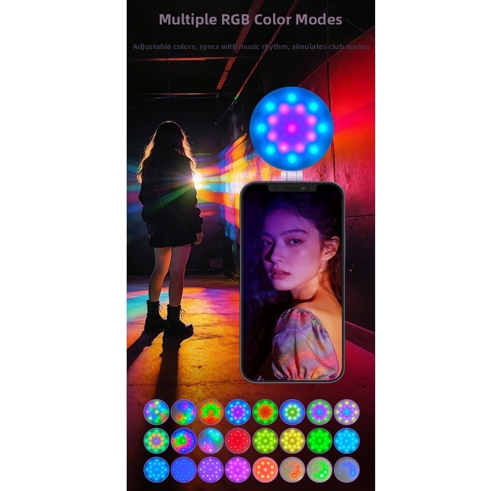 Mini Lampe de Remplissage Port - Photography Lighting Color avis et prix