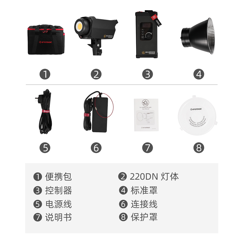 IFootage SL1 60DN SL1 60220DN  - Photography Lighting Kit Godox avis et prix