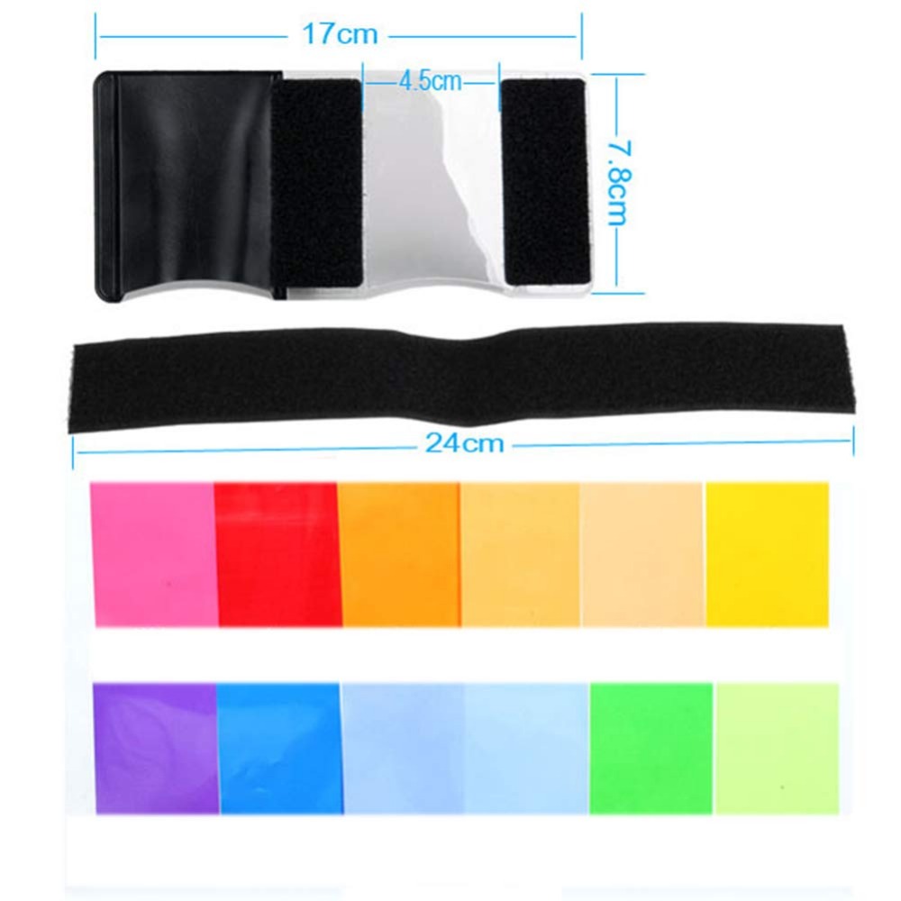 Kit de 12 Gels de Flash pour A - Photography Lighting Kit avis et prix
