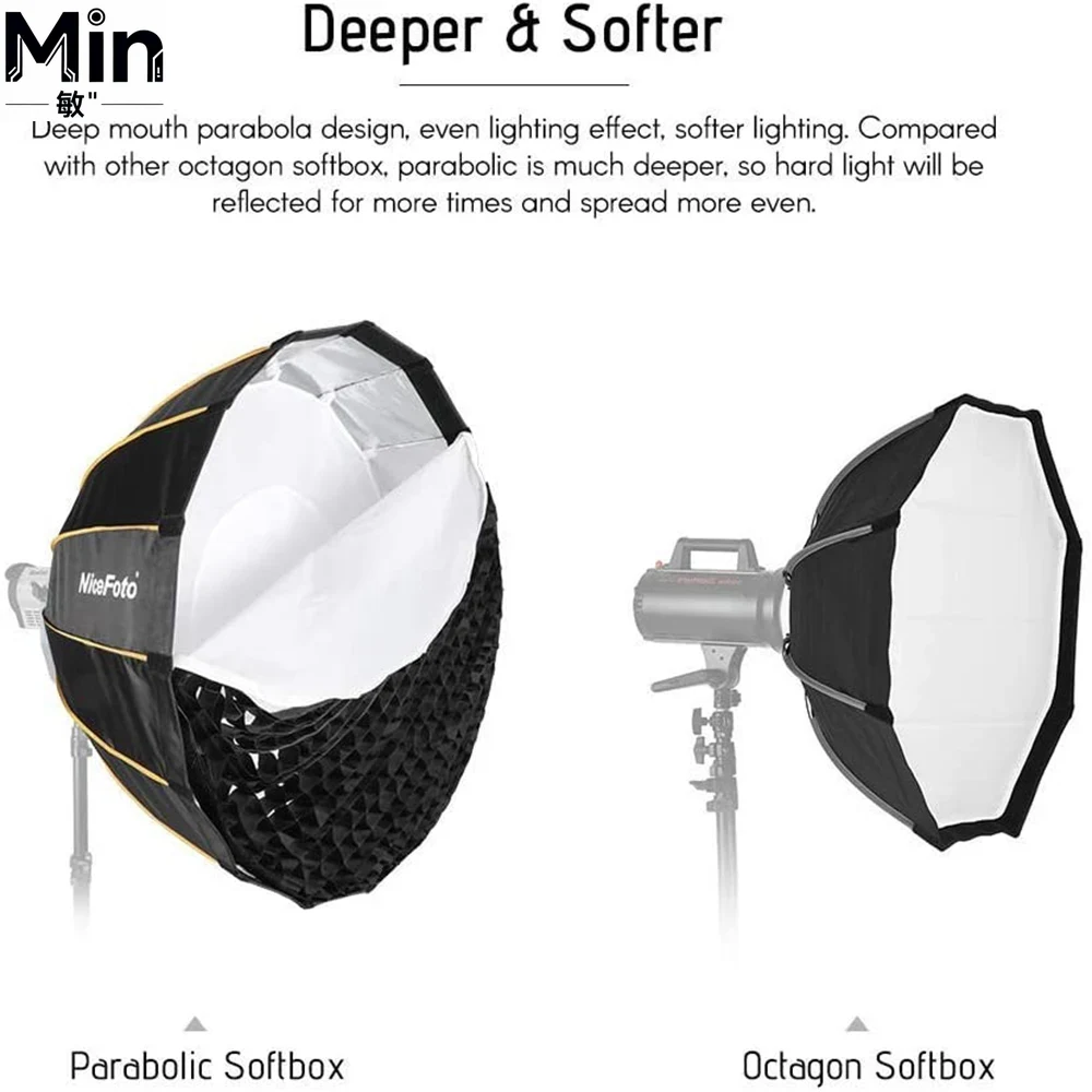 Boîte à lumière parabolique pl - Photography Umbrella Lighting Setup avis et prix