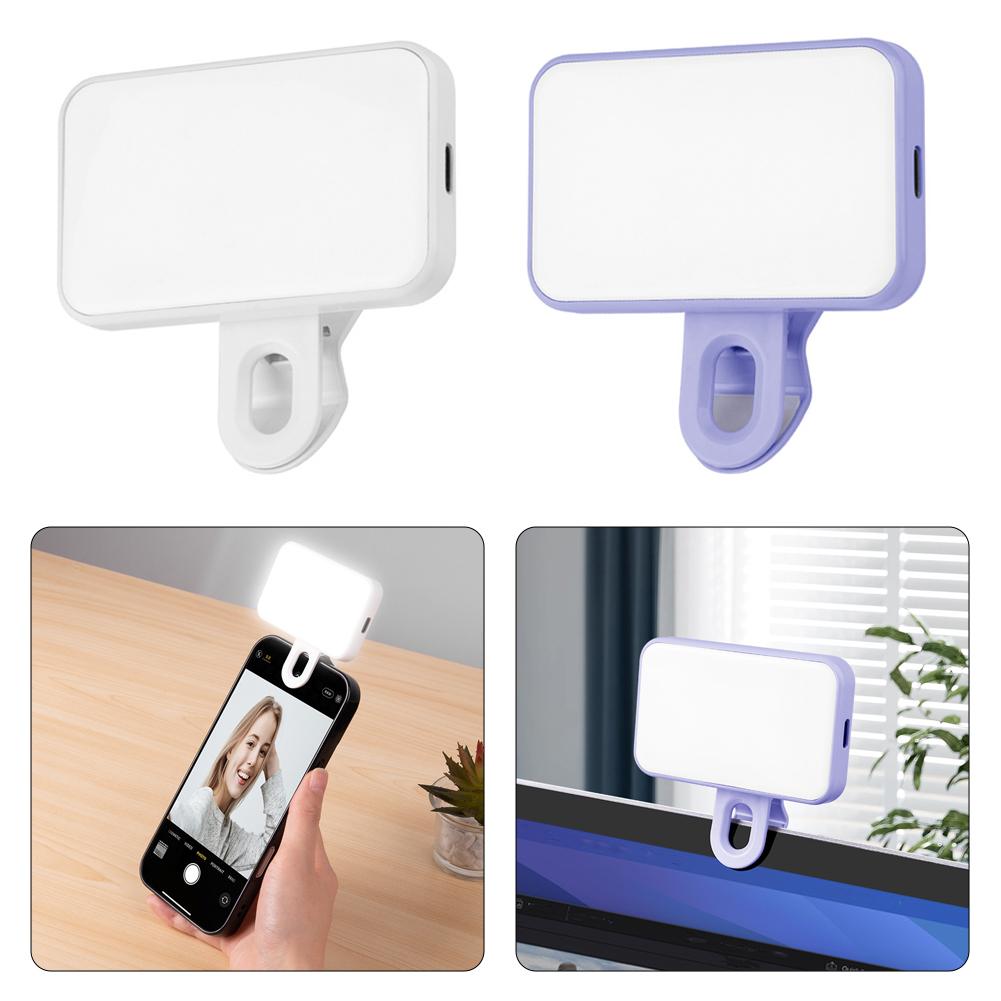 Selfie LED couleur pince lumiè - Photography Lighting Color avis et prix