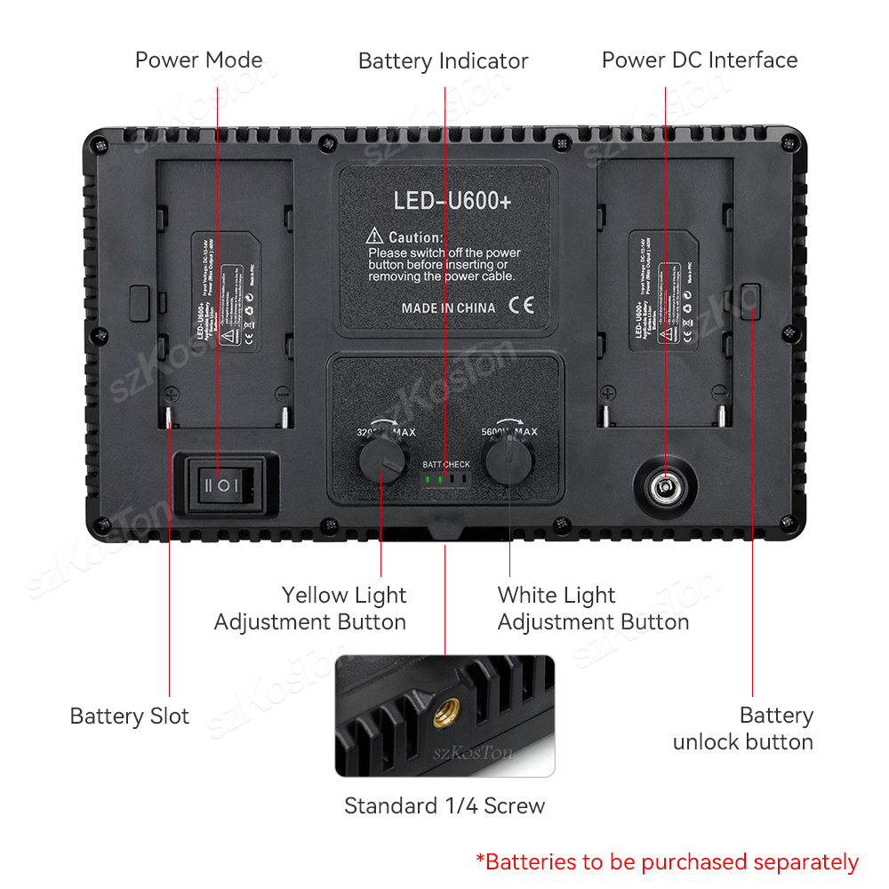 Panneau lumineux LED RGB pour  - Photography Lightning avis et prix
