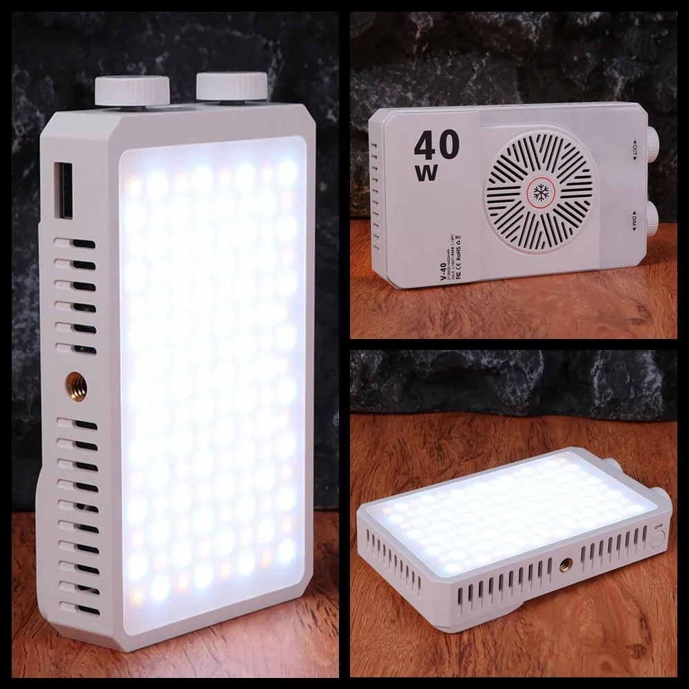 Lampe LED RVB 40W pour caméra  - Photography Lighting Color avis et prix